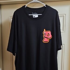 Cookies Black T-Shirt with Pink Graphic
